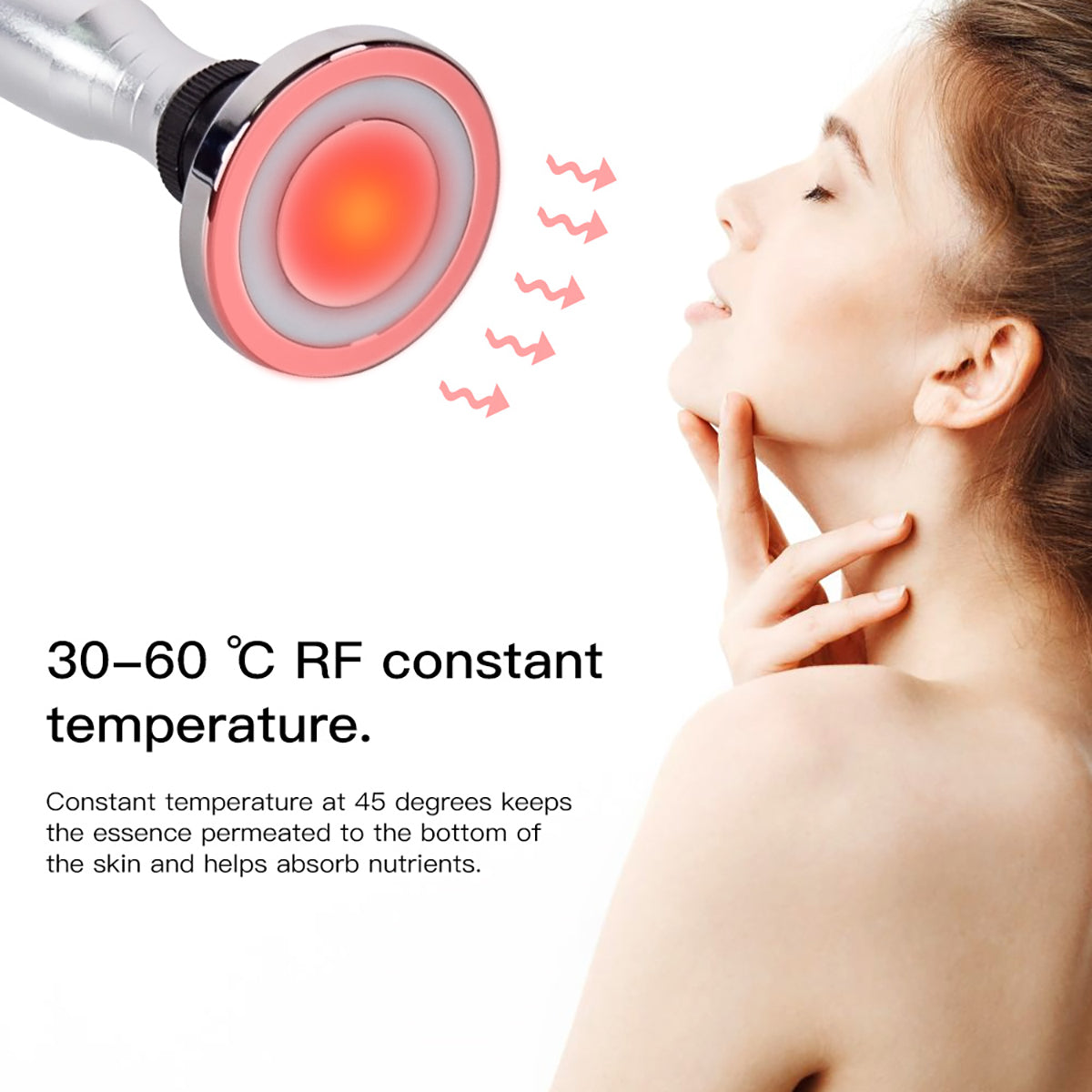 SQ20 — RF-аппарат для лица и тела с тремя сменными манипулами