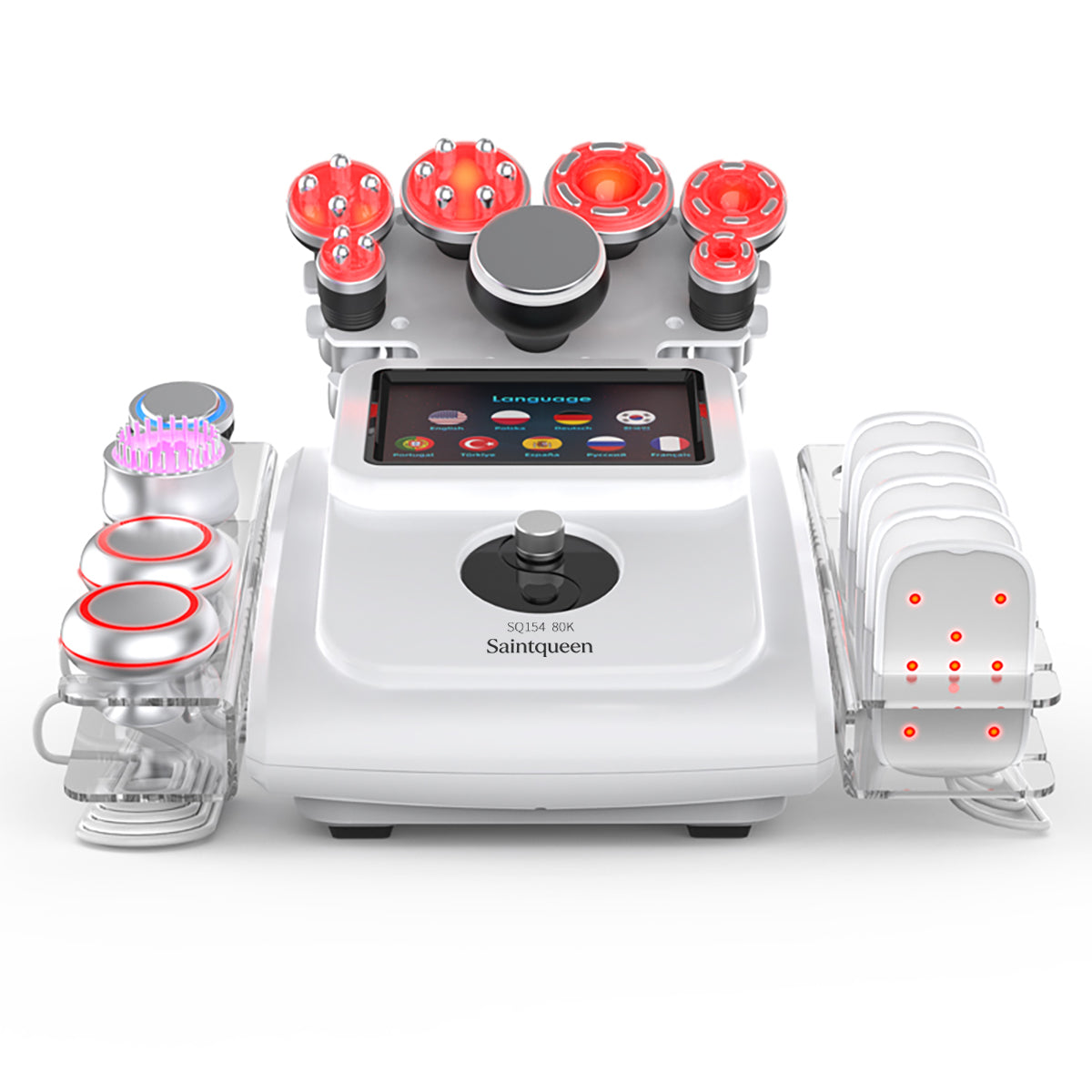 SQ154A Max — аппарат кавитации 80K и RF, 11 в 1 с лазерными панелями