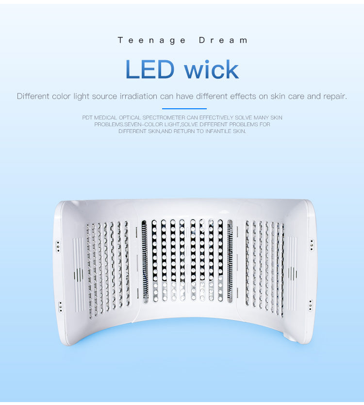 SQ2 — складной PDT LED-аппарат для лица и тела, 264 LED, 7 цветов