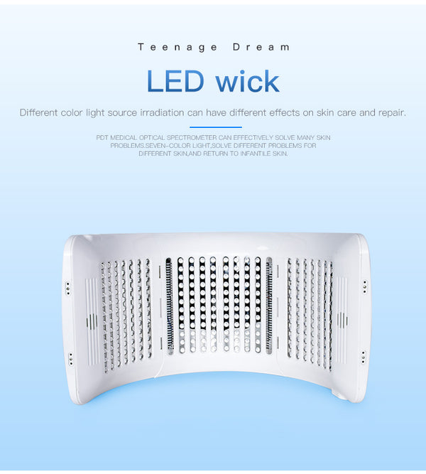 SQ2 — складной PDT LED-аппарат для лица и тела, 264 LED, 7 цветов