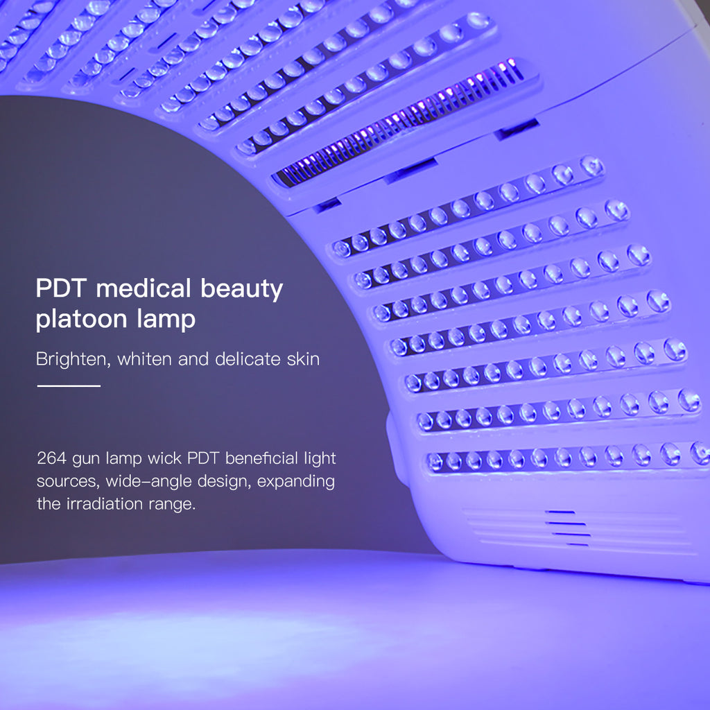 SQ2 — складной PDT LED-аппарат для лица и тела, 264 LED, 7 цветов