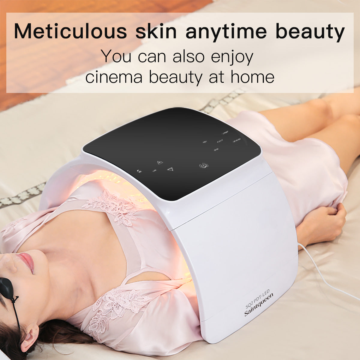 SQ2 — складной PDT LED-аппарат для лица и тела, 264 LED, 7 цветов