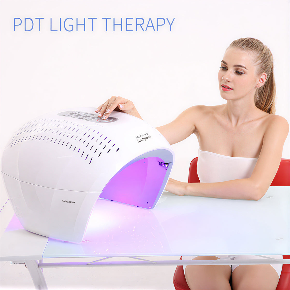 SQ1 — LED-аппарат с красным, синим и инфракрасным светом, 292 LED, 4 режима Второстепенное изображение товара