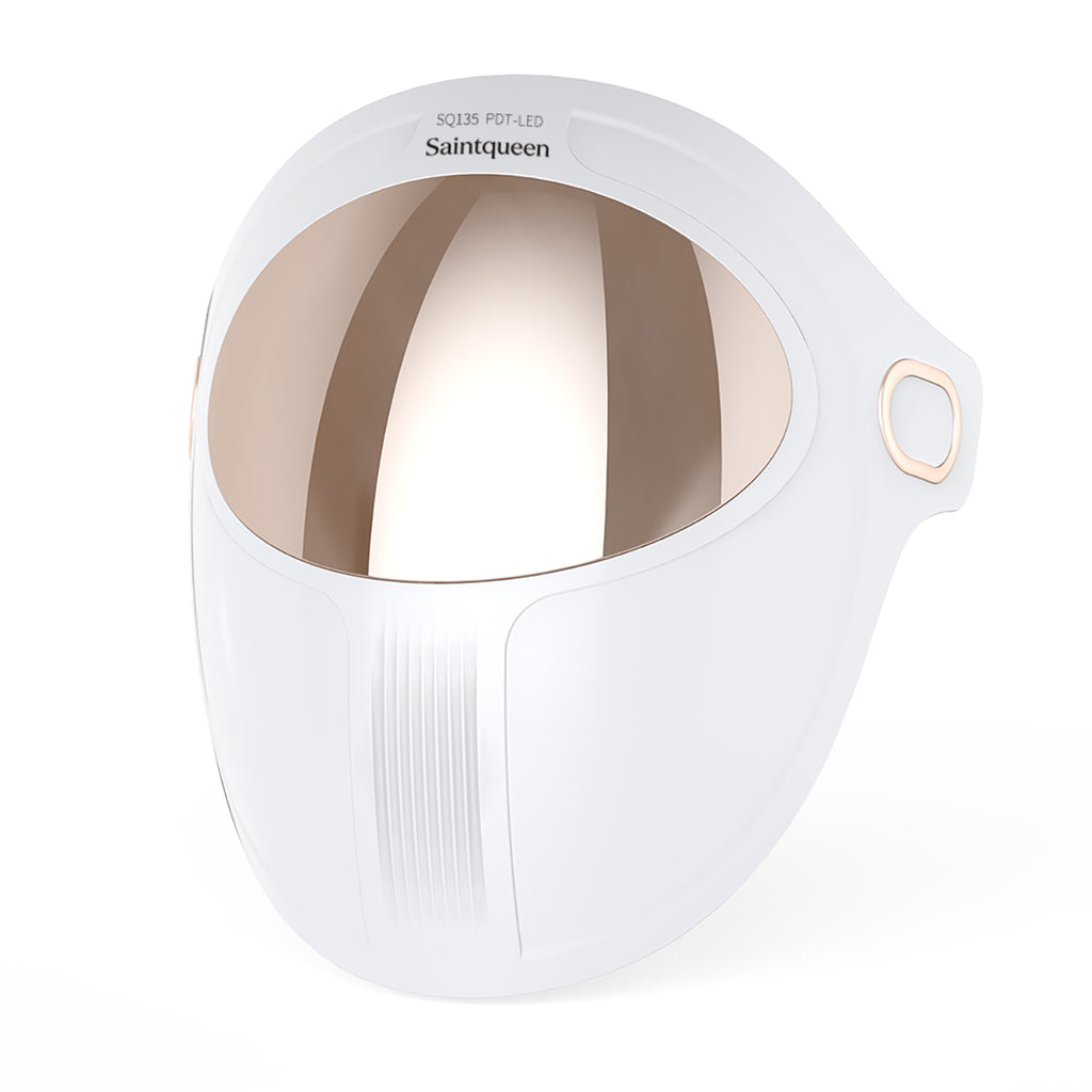 SQ135 — LED-маска для лица с красным и ближним инфракрасным светом, 8 режимов