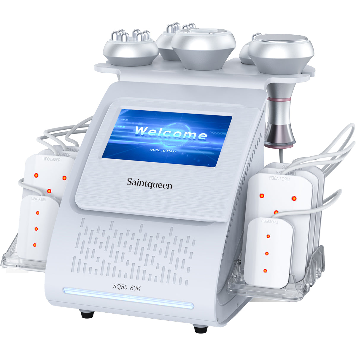 SQ85C Pro — аппарат кавитации 80K и RF, 6 в 1 с лазерными панелями