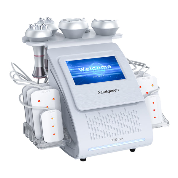 SQ85C Pro — аппарат кавитации 80K и RF, 6 в 1 с лазерными панелями