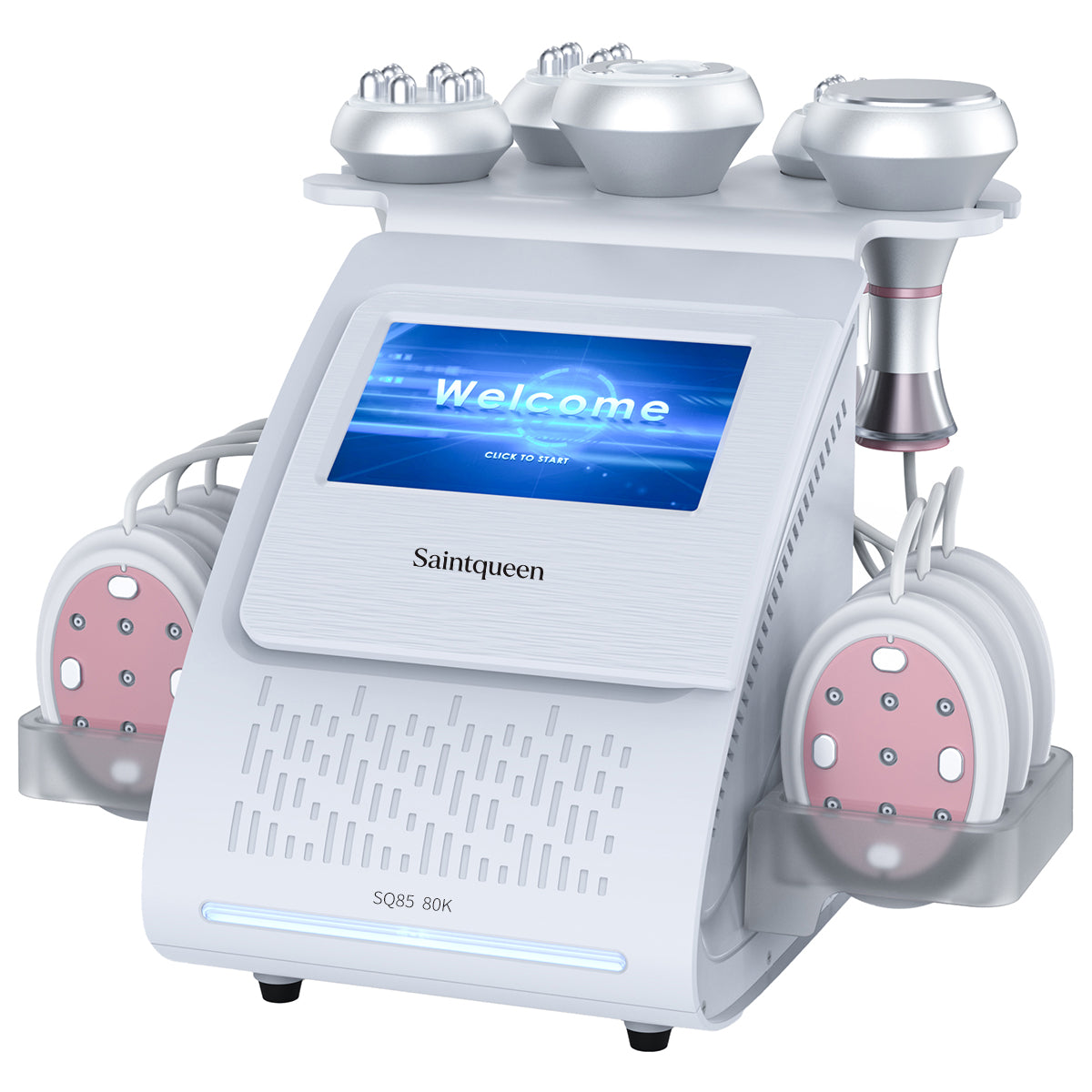 SQ85B Pro — аппарат кавитации 80K и RF, 6 в 1 с лазерными и микротоковыми панелями Главное изображение товара