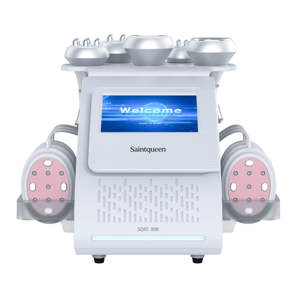 SQ85B Pro — аппарат кавитации 80K и RF, 6 в 1 с лазерными и микротоковыми панелями