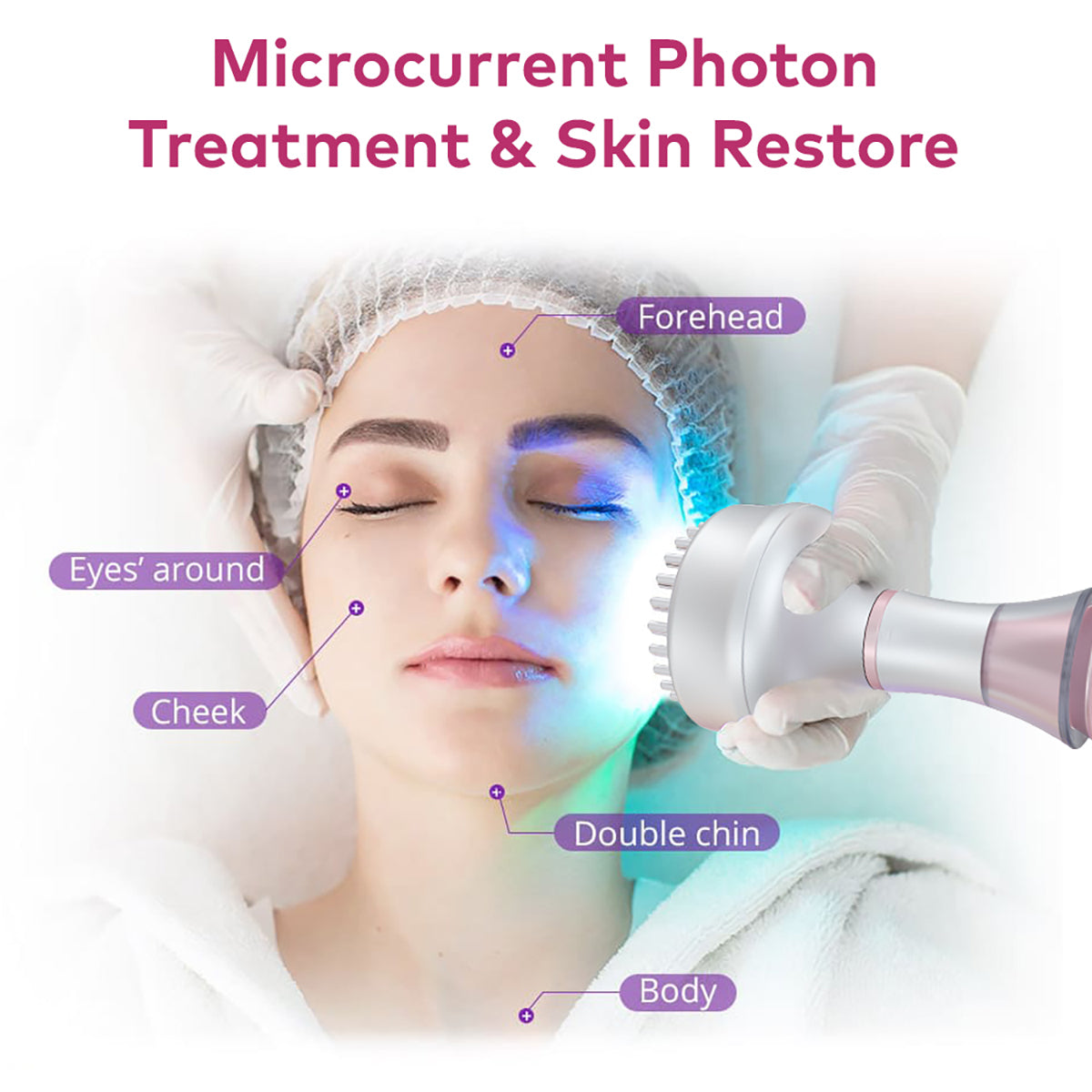 SQ90E Plus — аппарат кавитации 80K и RF, 9 в 1 с лазерными и микротоковыми панелями