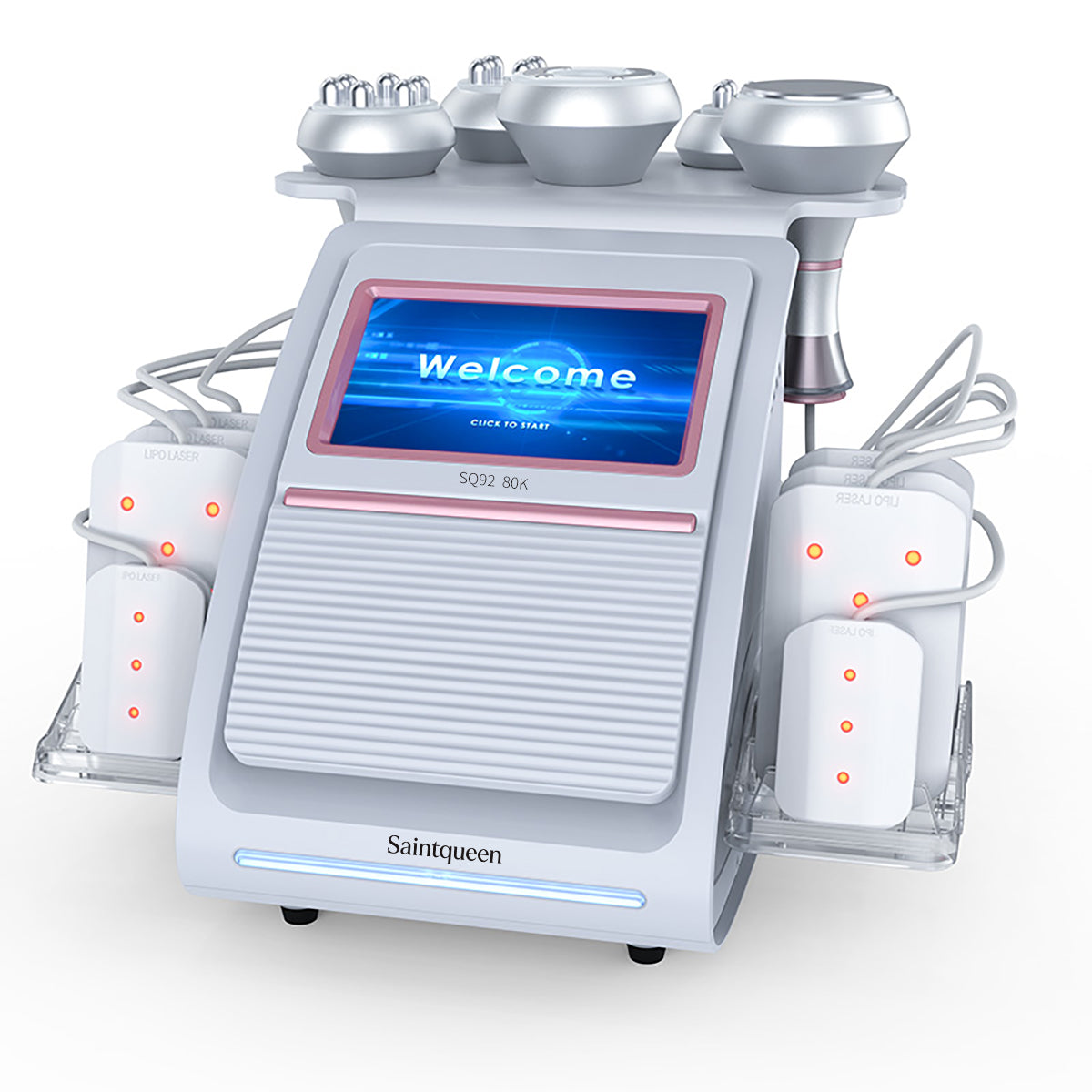 SQ92C Pro — аппарат кавитации 80K и RF, 6 в 1 с лазерными панелями Главное изображение товара