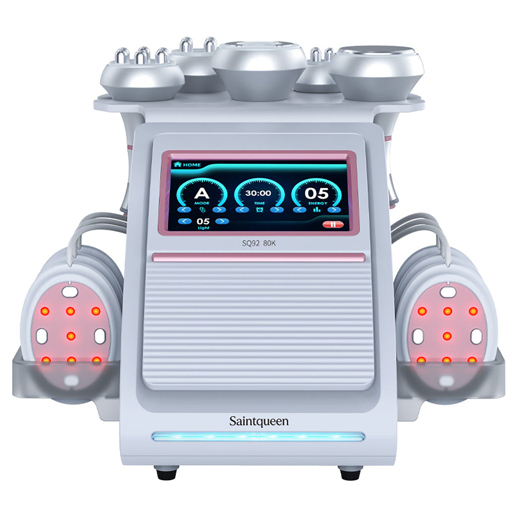 SQ92B Pro — аппарат кавитации 80K и RF, 6 в 1 с лазерными и микротоковыми панелями
