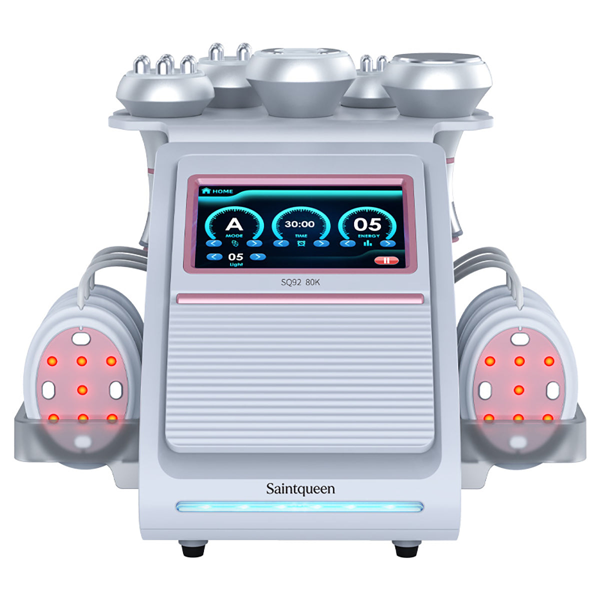 SQ92B Pro — аппарат кавитации 80K и RF, 6 в 1 с лазерными и микротоковыми панелями