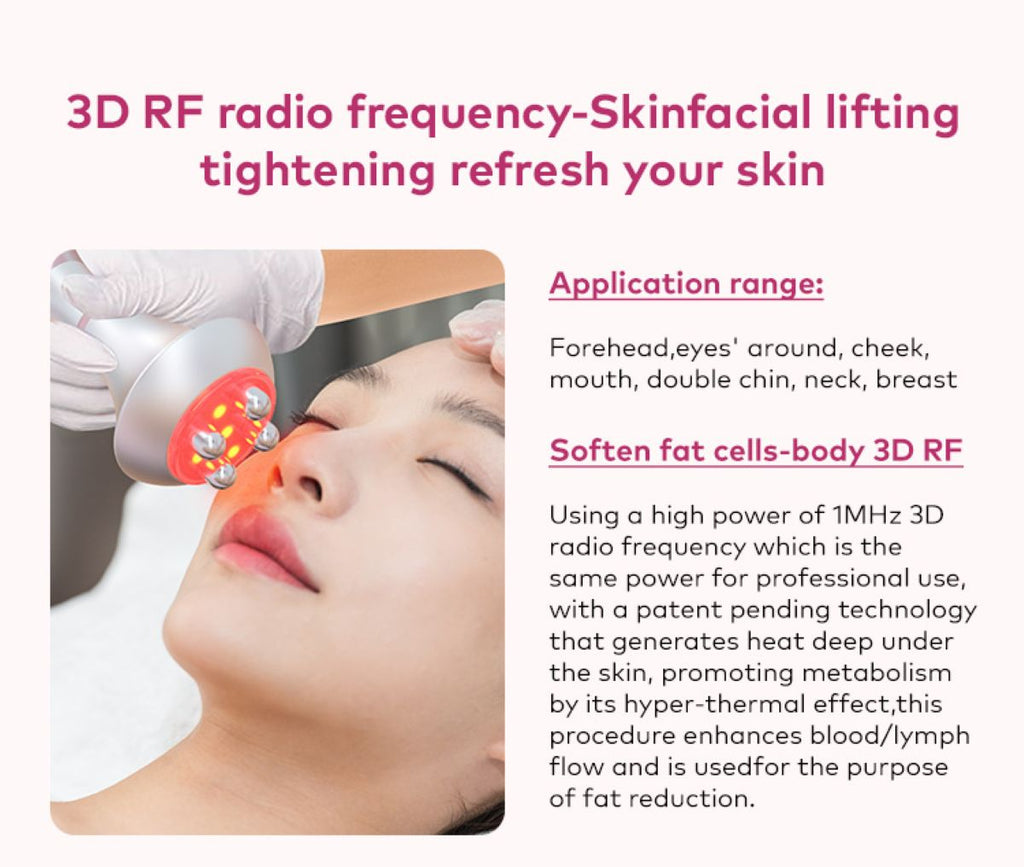 SQ121B Pro — аппарат кавитации 80K и RF с лазерными и микротоковыми панелями, 6 в 1