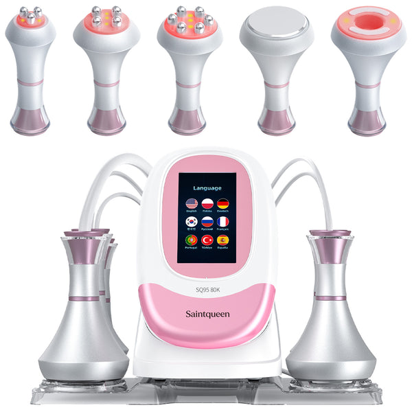 SQ95A Pro — аппарат кавитации 80K, RF и вакуумного массажа, 5 в 1