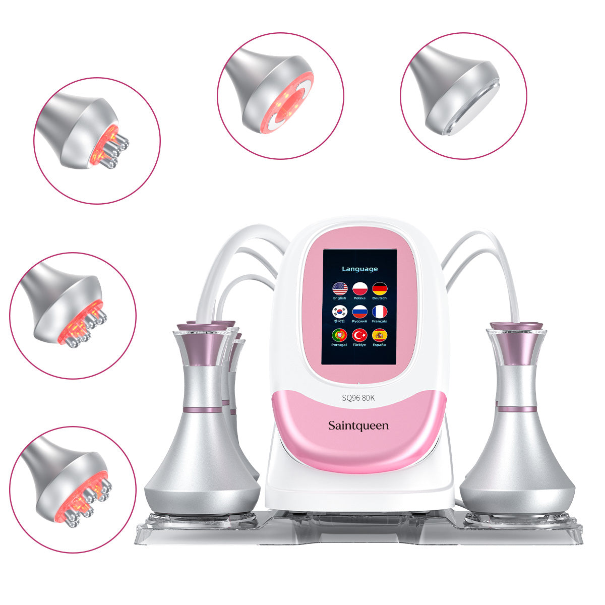 SQ96 Pro — аппарат кавитации 80K и RF, 5 в 1 Главное изображение товара