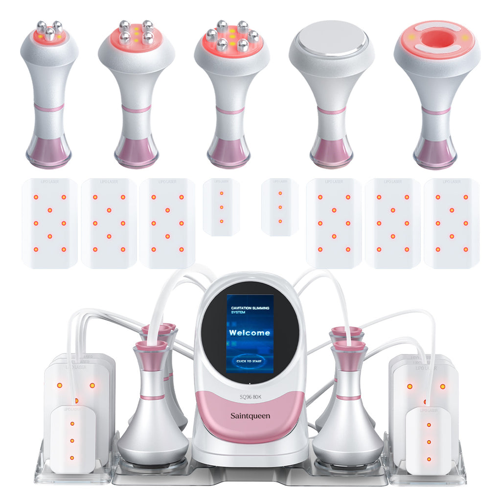 SQ96 Pro — аппарат кавитации 80K с лазерными панелями, 6 в 1