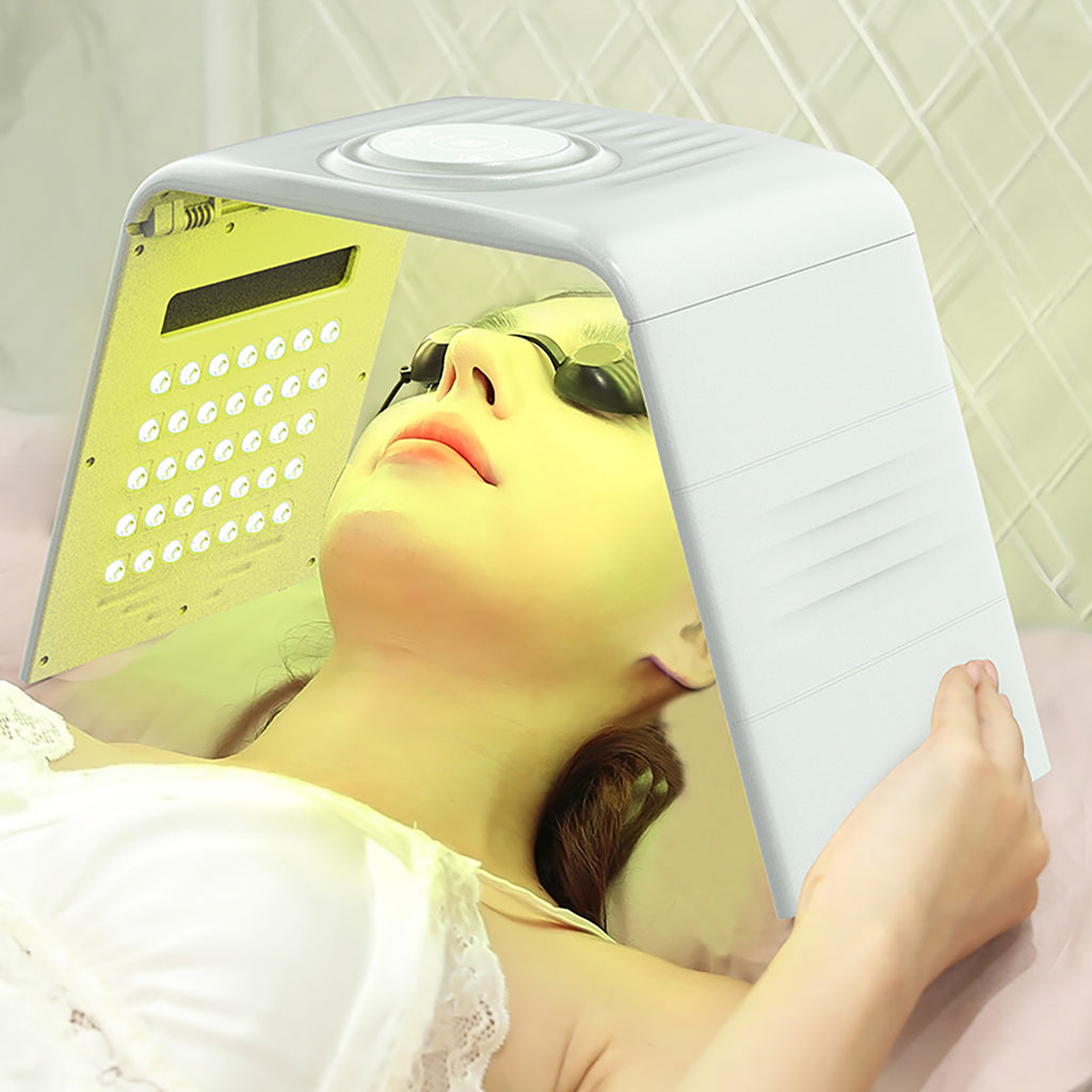 SQ130 — складной PDT LED-аппарат с подогревом, 119 LED, 7 цветов