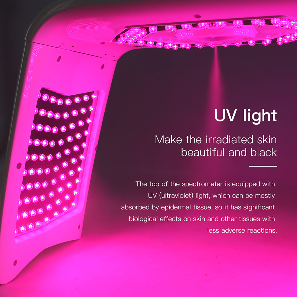 SQ78 — LED-арка с распылением, подогревом и EMS